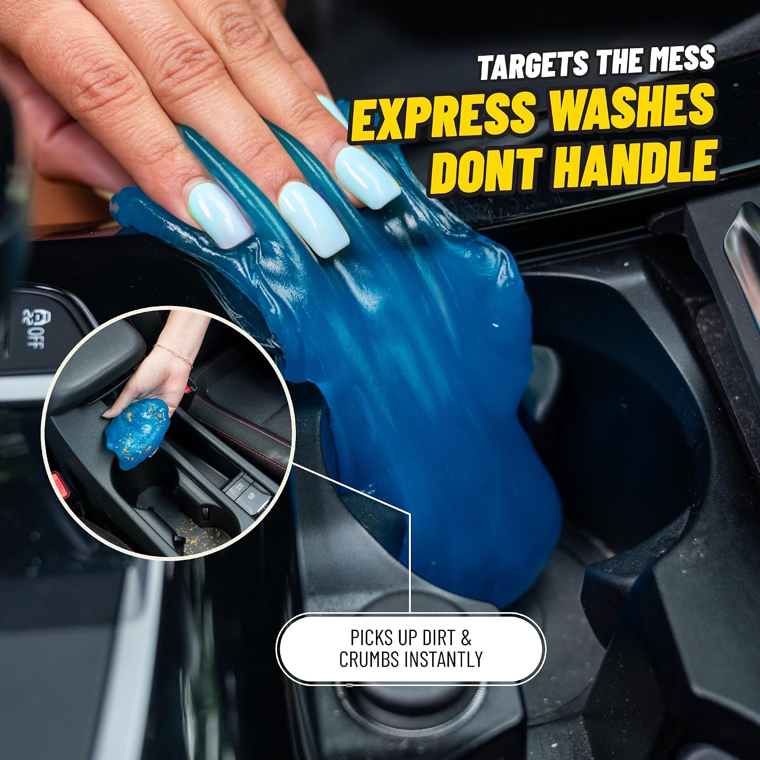 Chemical Guys Interior On The Go Car Wash Kit with Car Interior Cleaners & Protectants, Easy On The Go Car Detailing Kit - Image 6