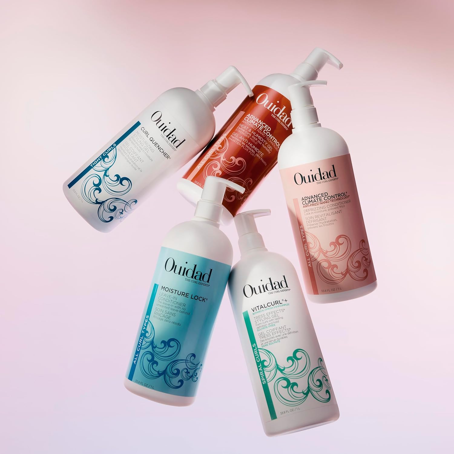 Ouidad Advanced Climate Control Defrizzing Conditioner for Curly Hair – Hydrates, Smooths & Defines Curls, Blocks Humidity & Frizz, Ceramides & Shea Lock In Moisture, All Curl Types, Sulfate-Free - Image 10