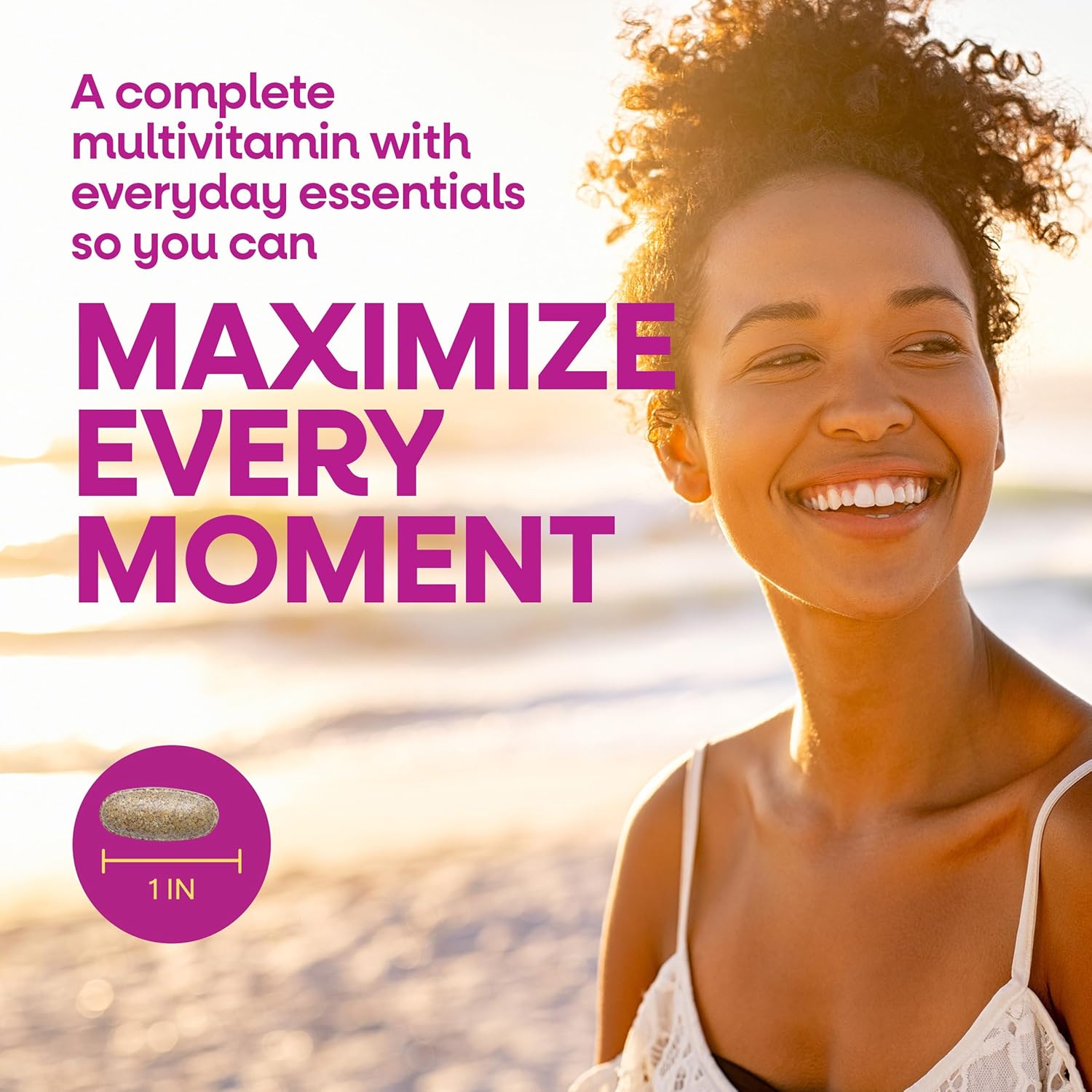 Nature's Way Alive! Complete Multivitamin for Women, Daily Women’s Vitamin Supports Cellular Energy Metabolism, Hair, Skin & Nails*, B-Vitamins, with Superfood Antioxidants, 50 Tablets - Image 3
