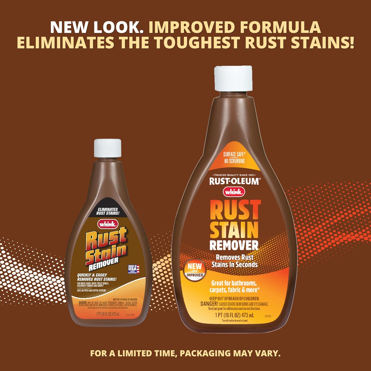 Rust-Oleum Whink Rust Stain Remover | Heavy-Duty Iron Stain Remover for White Toilets & Sinks, Colorfast Fabric & Carpets | 16 oz - Image 3