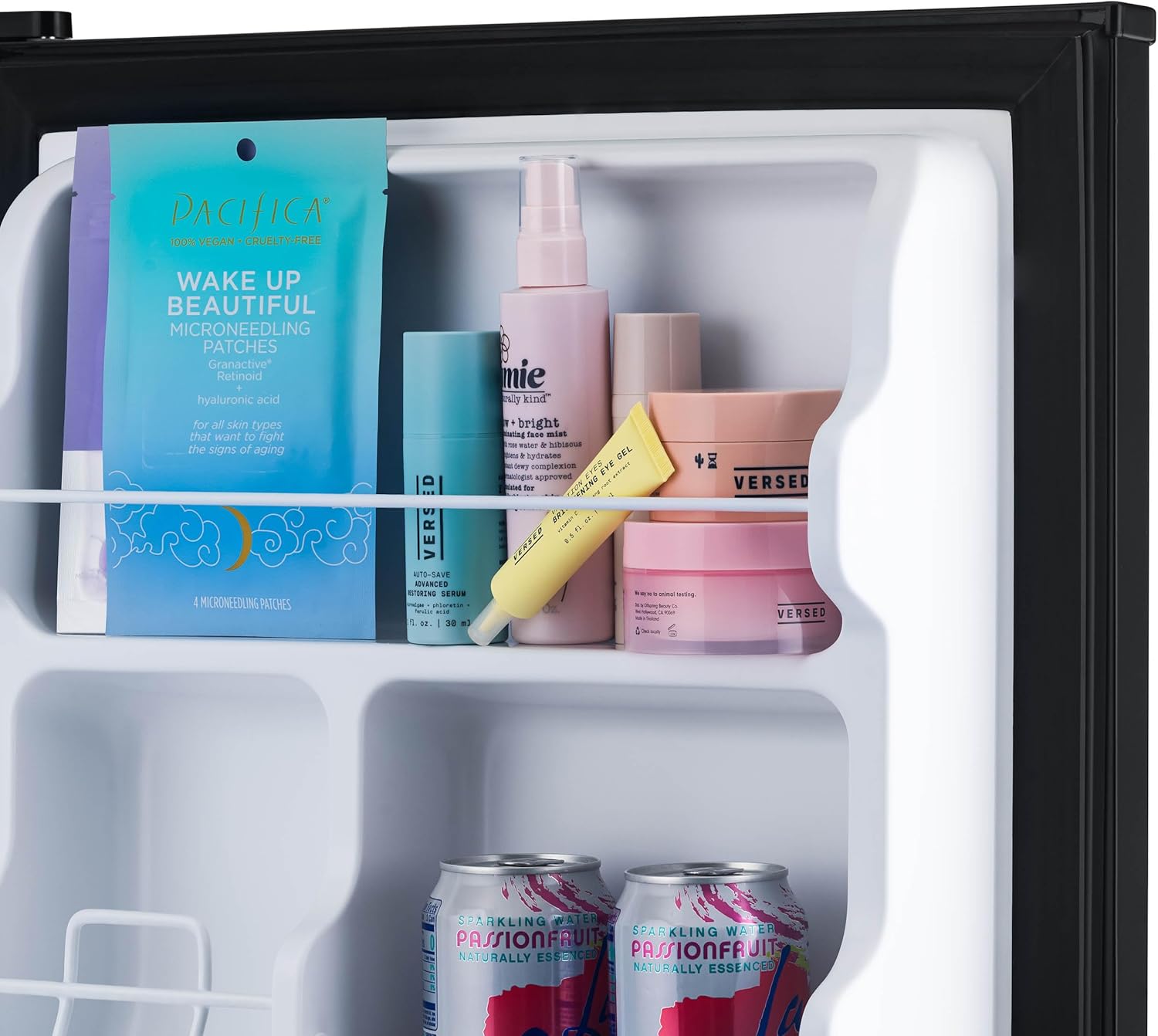 NewAir 3.3 Cu. Ft. Compact Mini Fridge with Chiller Compartment, Energy Star Certified, Single Door Refrigerator, Can Dispenser, Perfect for Dorm Rooms, Bedrooms, Home Offices, and RV Vans - Image 11