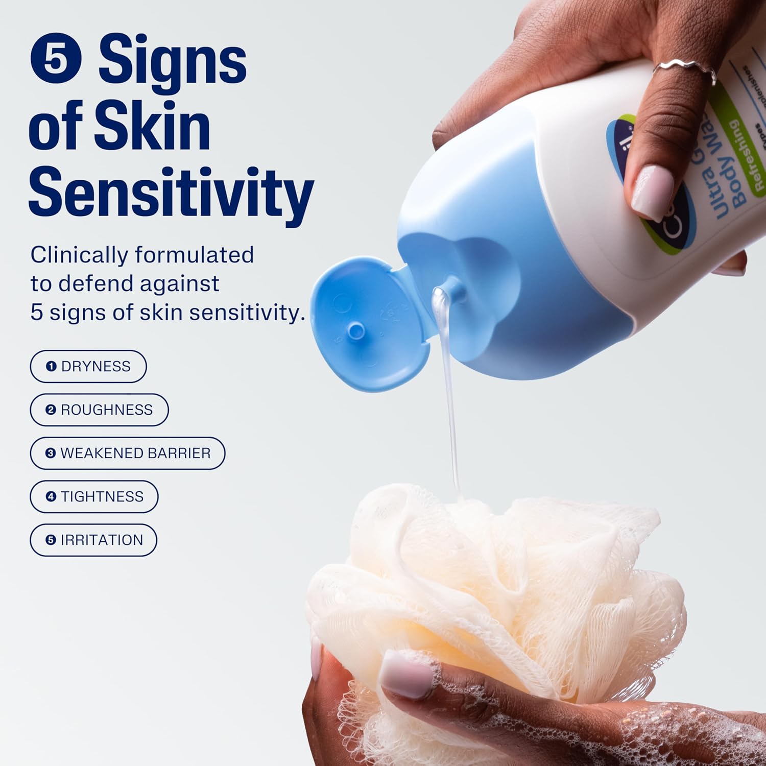 Cetaphil Ultra Gentle Refreshing Body Wash, Refreshing Scent For Dry to Normal, Sensitive Skin, 16.9oz Pack of 3, with Aloe Vera, Calendula, Vitamin B5, Hypoallergenic, Dermatologist Tested - Image 10
