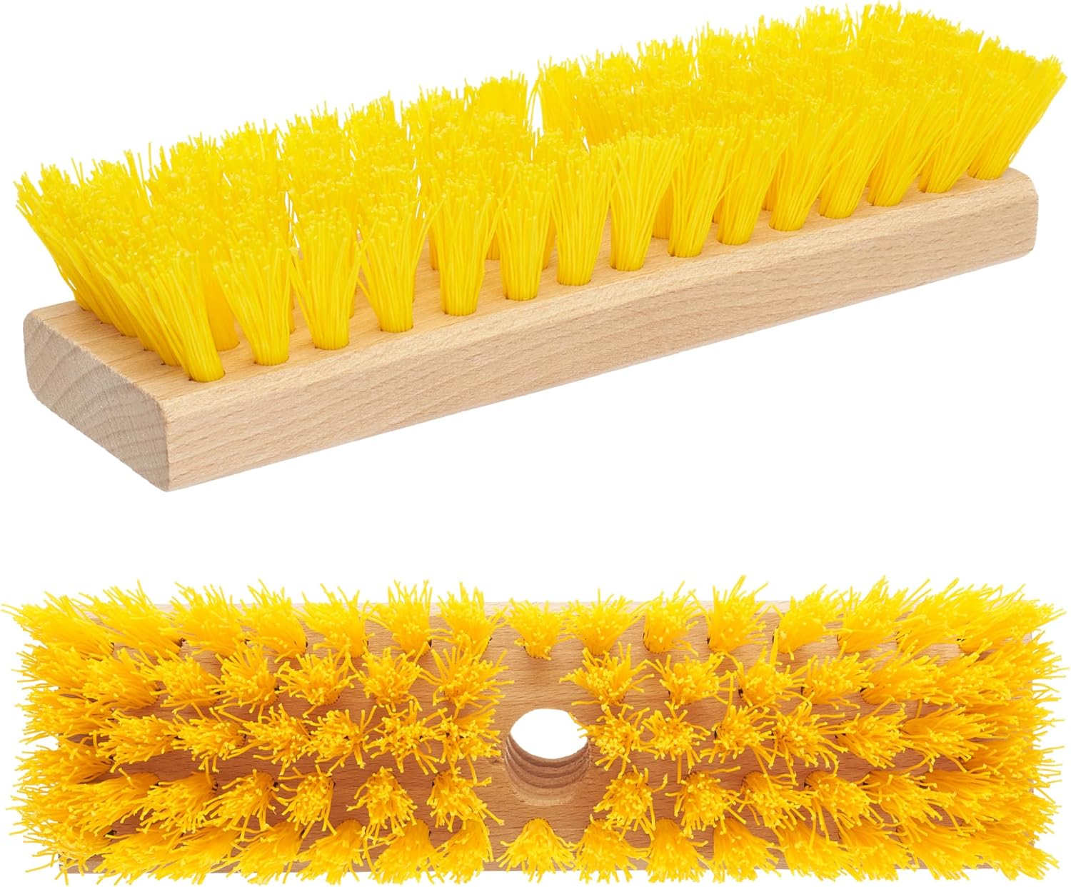 Deck Scrub Brush Head 7.87" - Heavy Duty Concrete & Wooden Deck Scrub Brush With Hard Nylon Bristles - Image 10