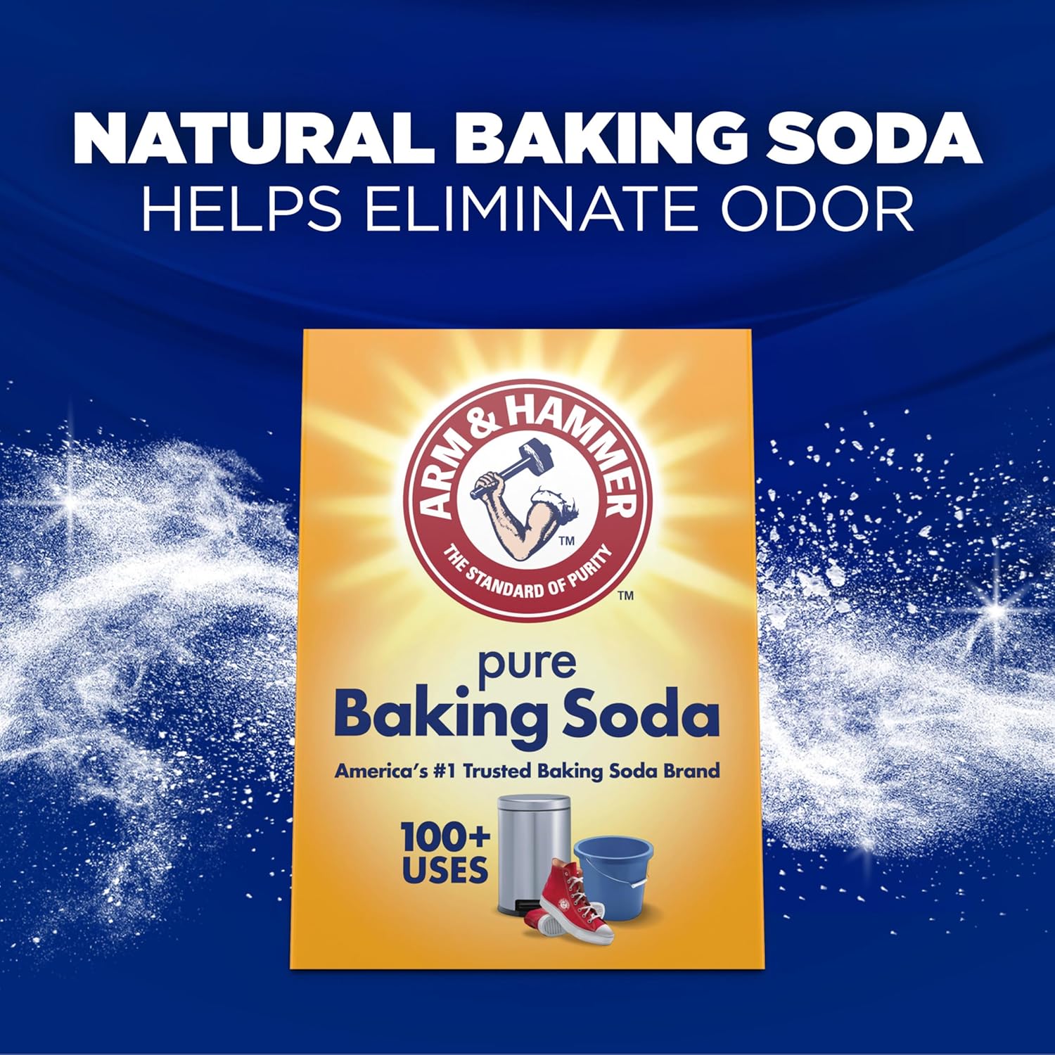 ARM & HAMMER Powder Laundry Detergent, Alpine Clean, 9.56 lb, 155 Loads - Image 7