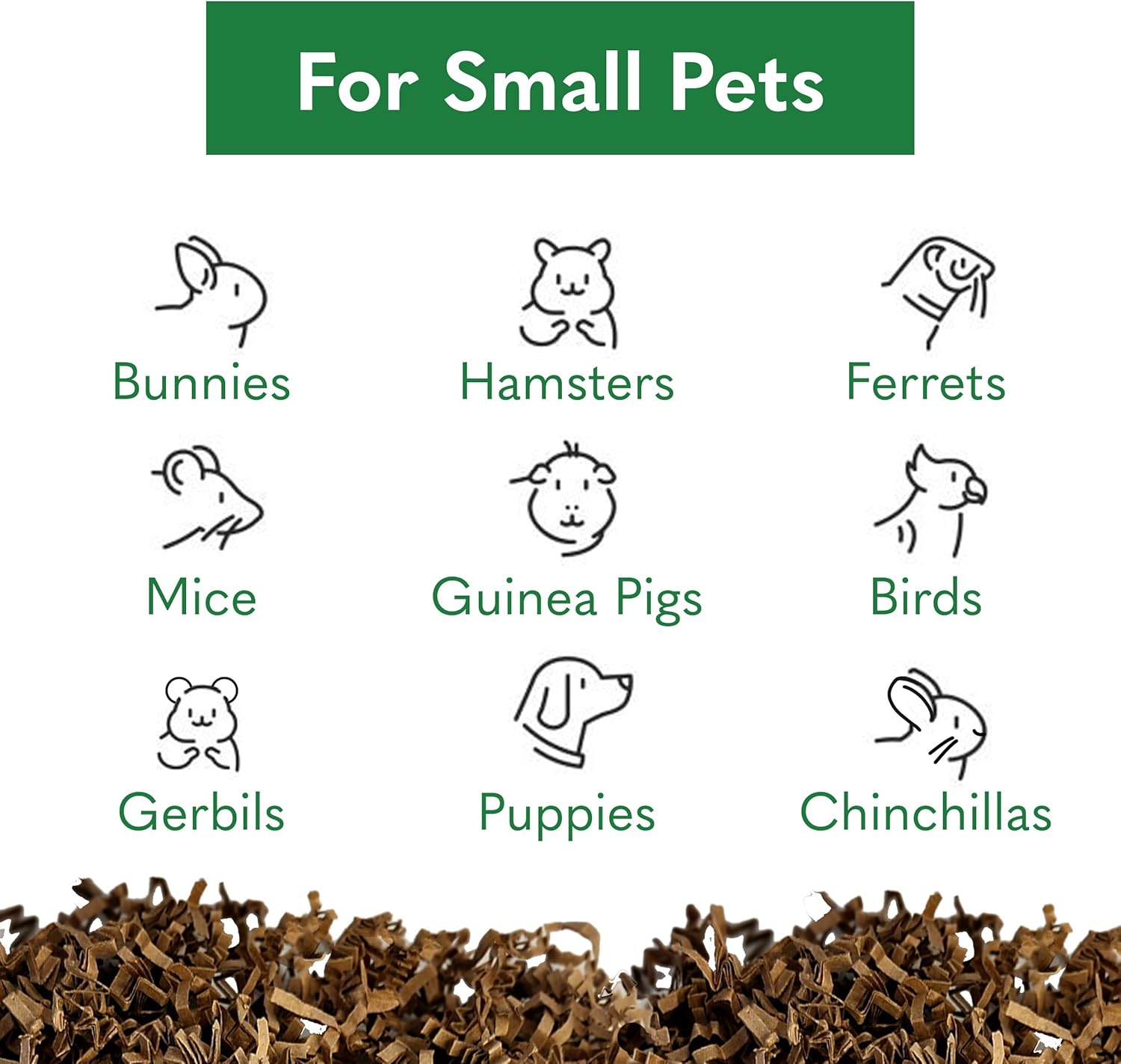 ECO BEDDING 99% Dust-Free Paper Bedding for Small Pets and Birds, Eco Natural, 1.5 lb - Safe, Clean, Ideal Nesting & Burrowing Material for Comfort - Image 4