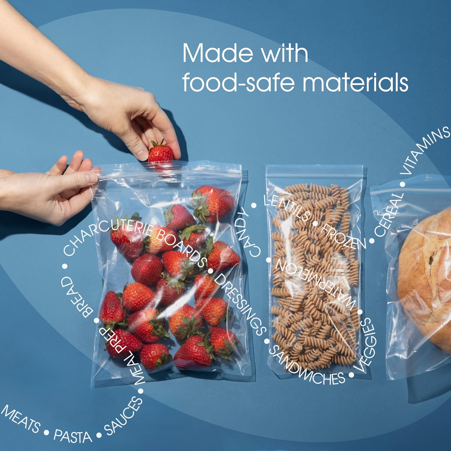 Spartan Industrial - 10" X 13" (100 Count) Quart Clear Reclosable Zip Plastic Poly Bags with Resealable Lock Seal Zipper - 2 Mil - Image 6