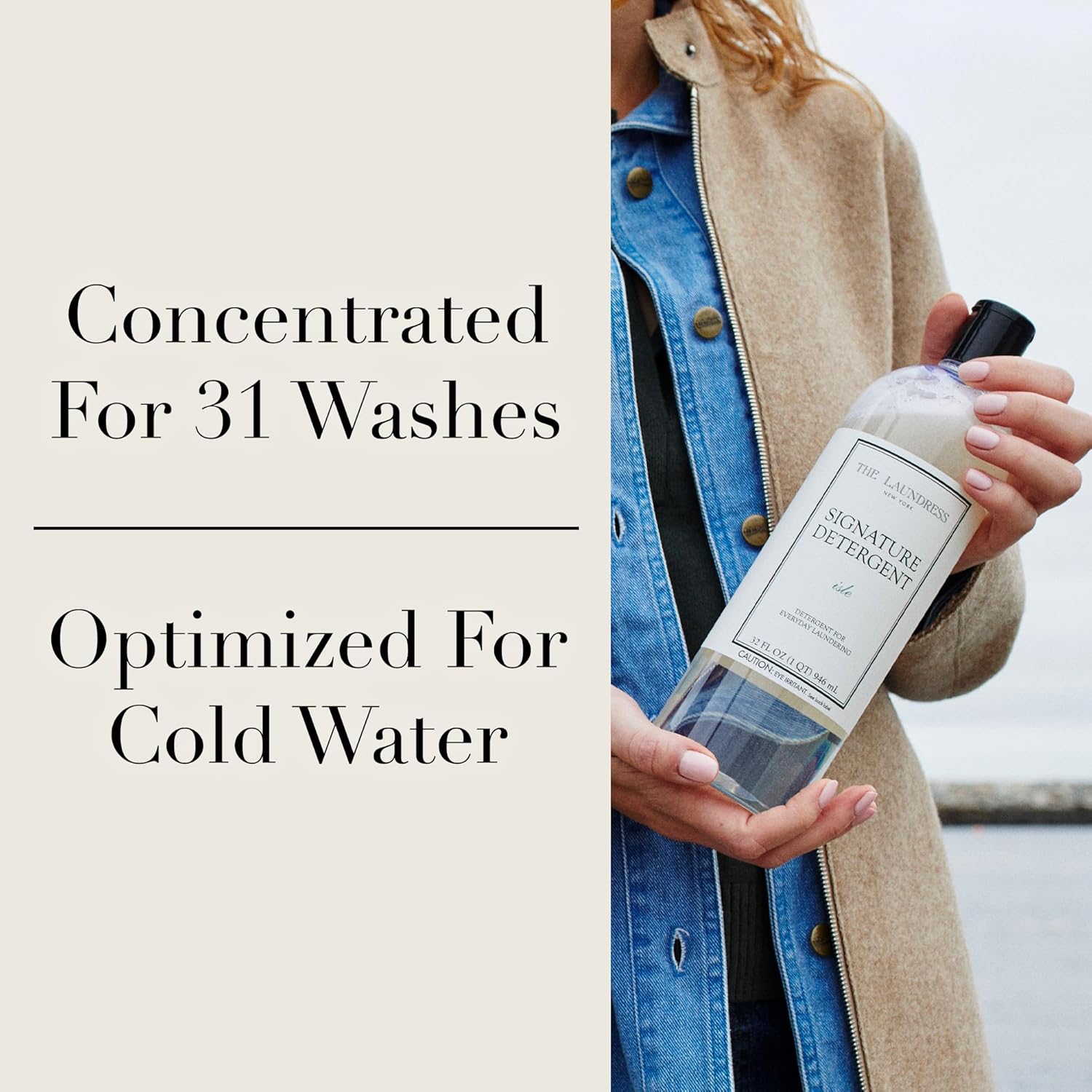 The Laundress Signature Isle Detergent, Coastal Inspired Scent, Concentrated Laundry Detergent Liquid, Tough on Stains, Isle Scent, 32 oz. - Image 7