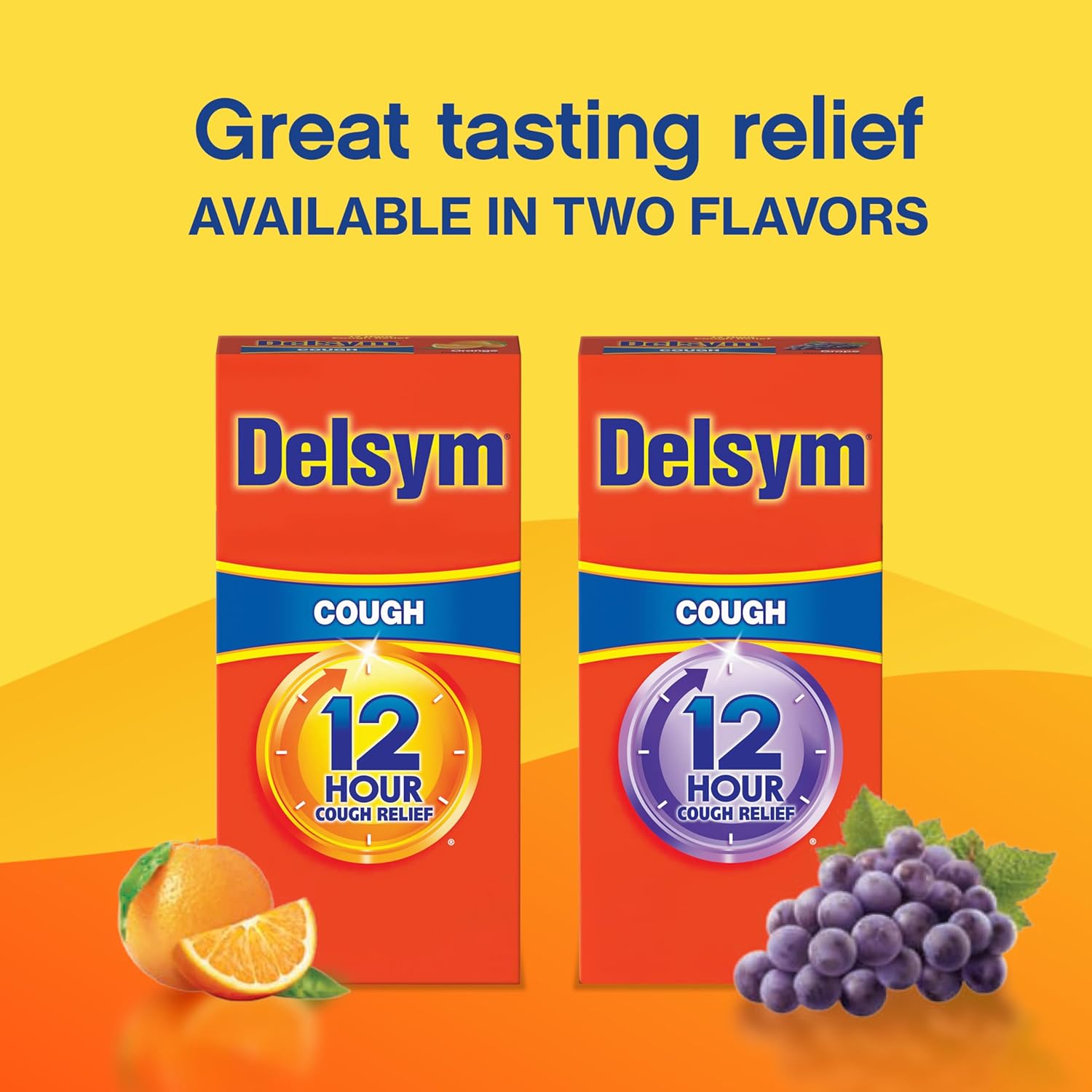 Delsym 12 Hour Cough Medicine for Adults, Powerful Relief for 12 Hours, Cough Suppressant Liquid with Extended-Release Dextromethorphan, Orange Flavor Liquid Cough Syrup, 5 Fl Oz (Pack of 1) - Image 7