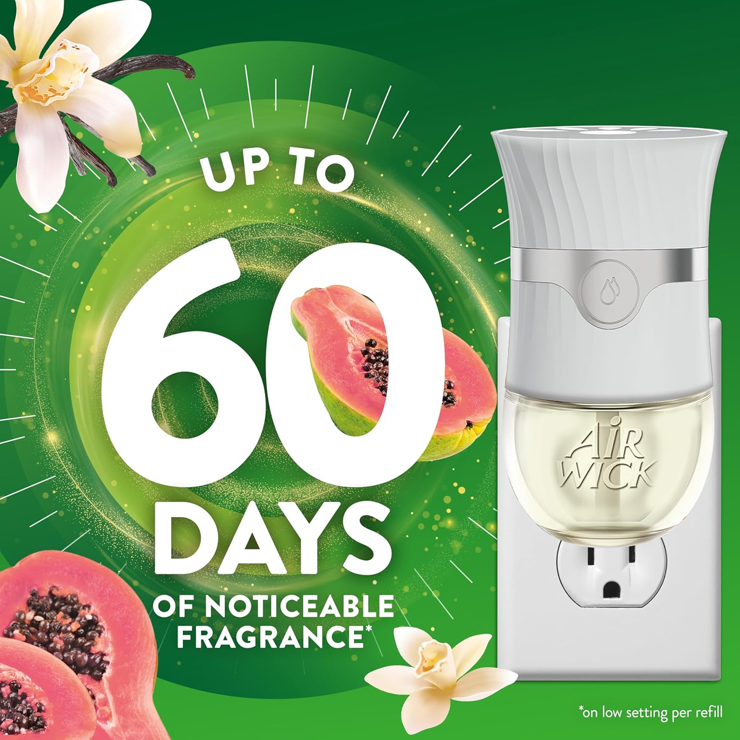 Air Wick Scented Oils 0+5 Vanilla & Pink Papaya - Image 2