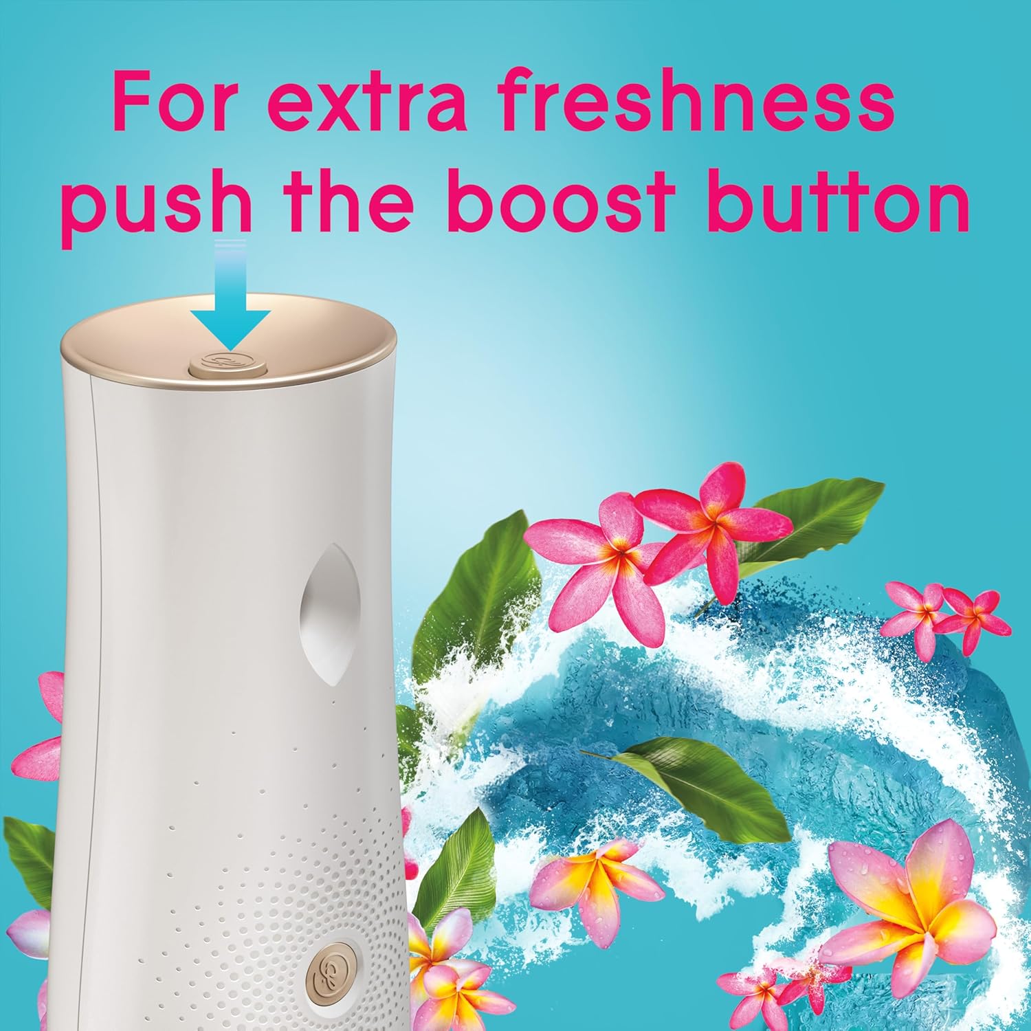 Glade Automatic Spray Refill and Holder Kit, Air Freshener for Home and Bathroom, Aqua Waves, 6.2 Oz, 2 Count - Image 8