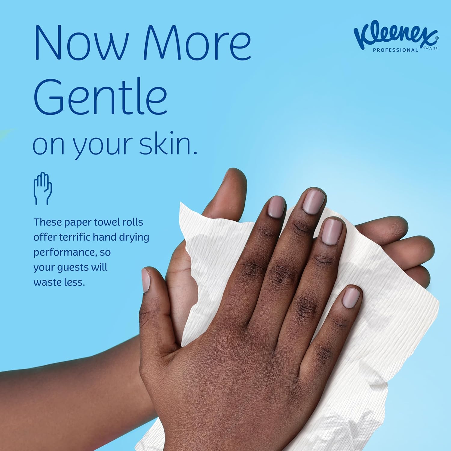 Kleenex® Universal Hard Roll Paper Towels, Bulk (50606), Hardwound 1.75" Core, Premium Absorbency Pockets™, White, (600'/Roll, 6 Rolls/Case, 3,600'/Case) - Image 7