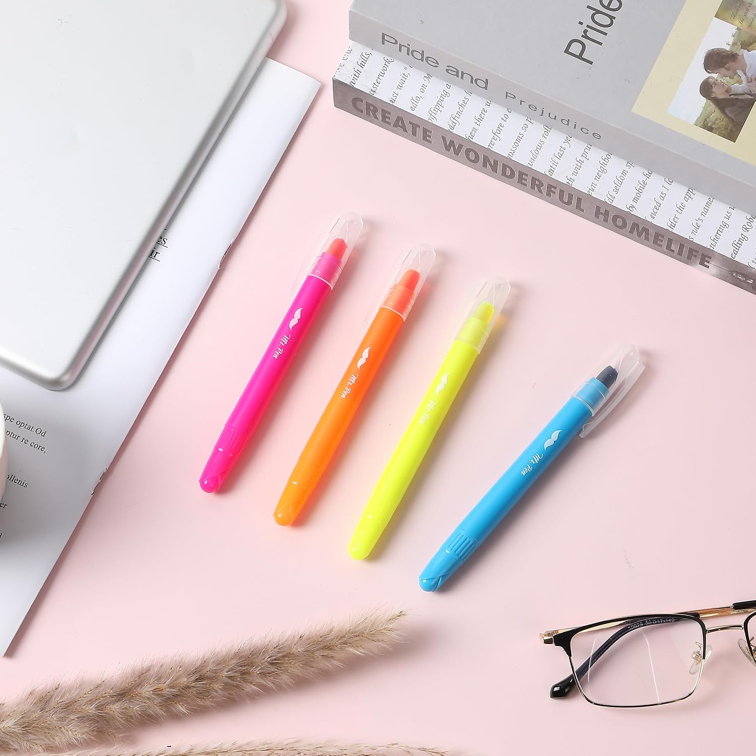 Mr. Pen- Aesthetic Highlighters and Gel Highlighters, 8 Pack, Assorted Color Bible Highlighter No Bleed, No Bleed Highlighter for Bibles, Fast Dry for Bible Journaling, Planner, School Supplies - Image 6
