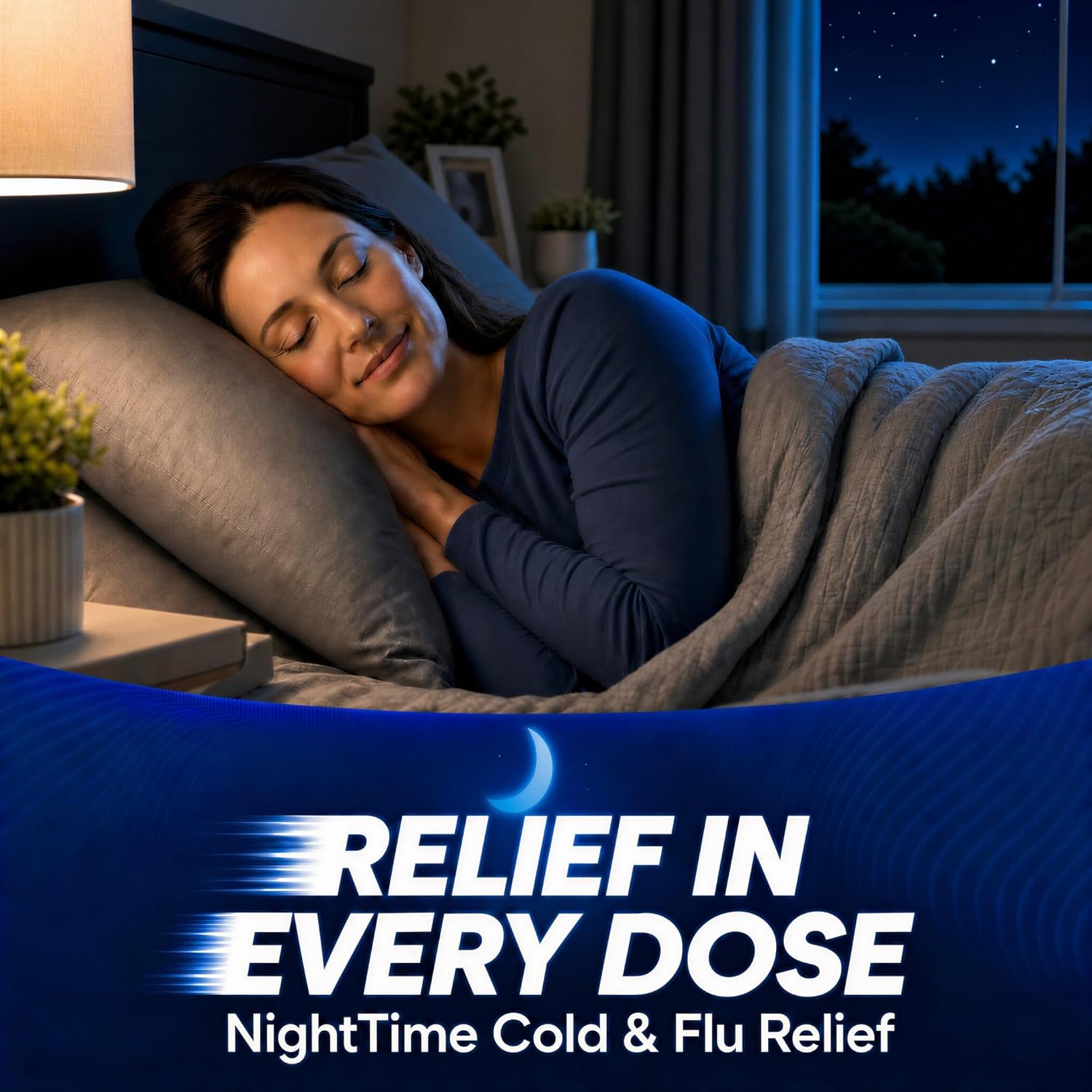 AXIV Day & Night Cold & Flu Medicine Combo Pack Softgels, Daytime & Nighttime Relief for Headache, Fever, Sore Throat, Minor Aches & Pains, & Cough, 48 Softgels - Image 6