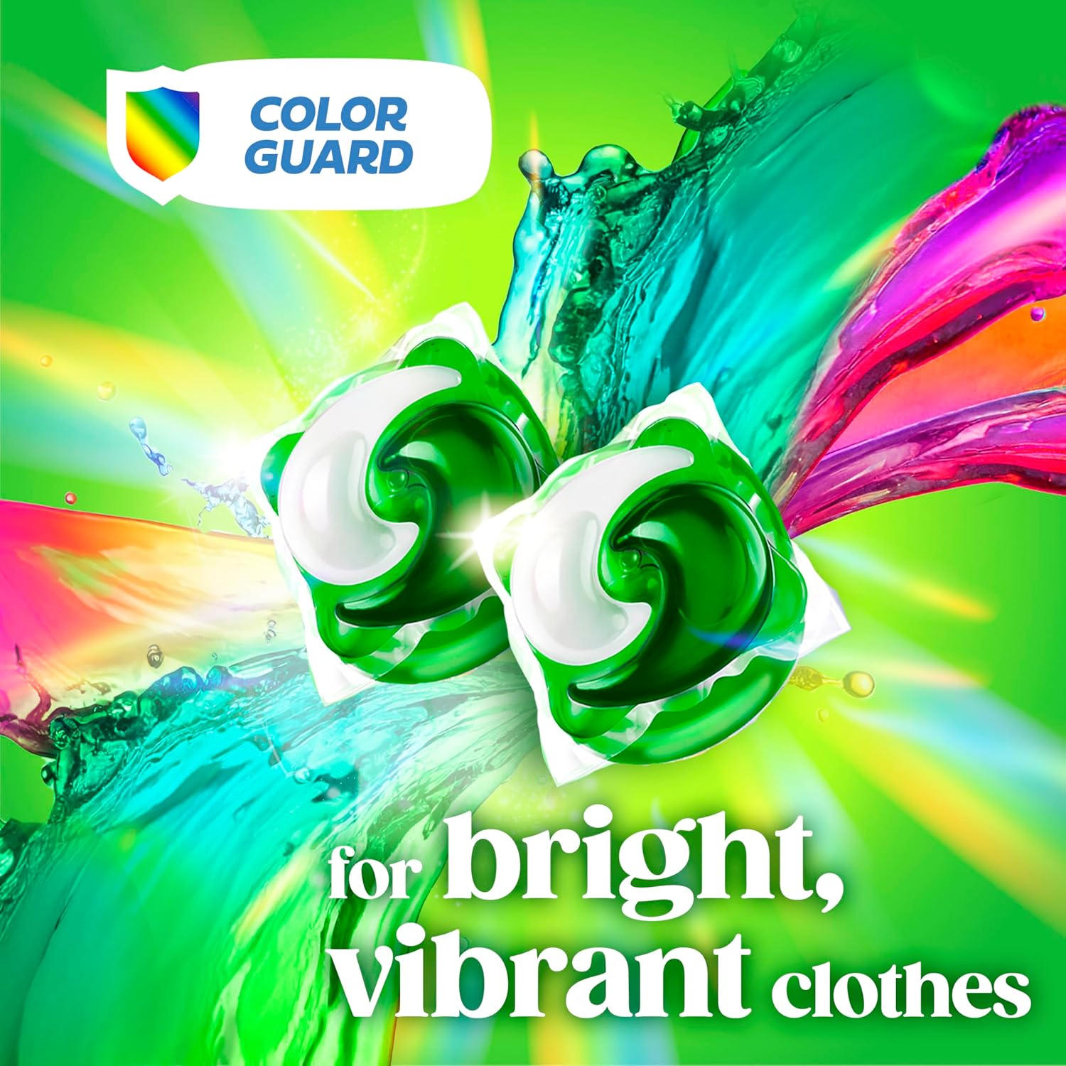 Gain Flings Laundry Detergent Pods Odor Defense + Color Guard, Moonlight Breeze Scent, 3 in 1 HE Detergent Pacs with Oxi Boost and Febreeze, 112 Count (Packaging May Vary) - Image 8