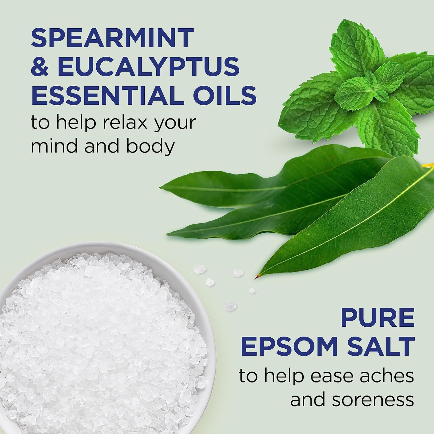 Dr Teal's Body Wash with Pure Epsom Salt, Relax & Relief with Eucalyptus & Spearmint, 24 fl oz (Pack of 2) - Image 2