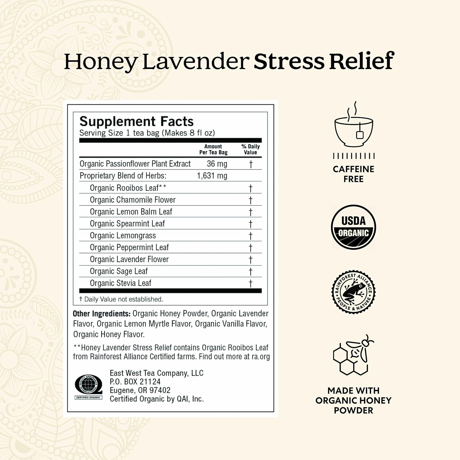 Yogi Tea Relaxation & Stress Relief Variety Pack – 16 Bags per Pack (3 Packs) - Relaxing Sampler - Includes Honey Lavender, Bedtime & Comforting Chamomile - Image 3