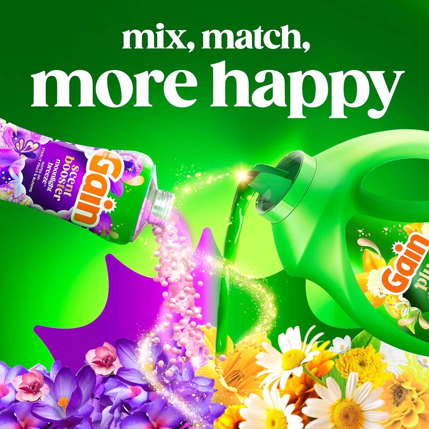 Gain Plus Liquid Laundry Detergent, Cleaner, Fresher, Now with Oxi, Original Scent, 170 fl oz, 129 Loads - Image 9