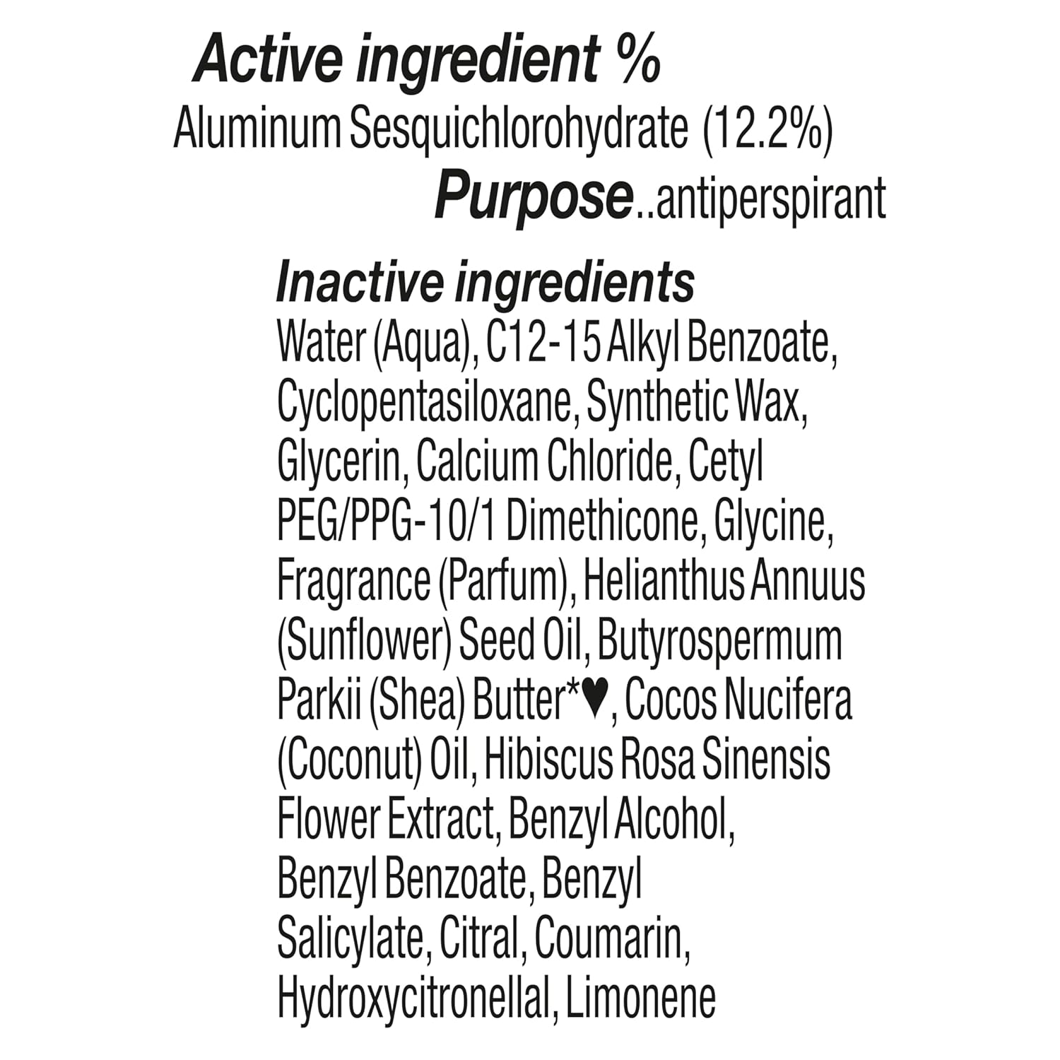 SheaMoisture Antiperspirant Deodorant Stick Fresh Coconut & Hibiscus 2 Count for 48HR Sweat & Odor Protection with No Parabens & No Mineral Oil 2.6 oz - Image 9