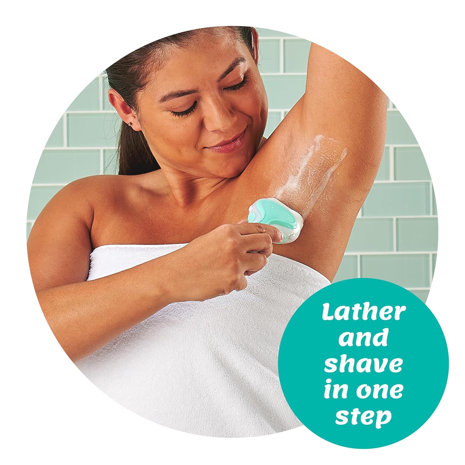 Schick Intuition Razors for Women with Sensitive Skin | 1 Razor & 2 Intuition Razor Blades Refill with Organic Aloe - Image 4