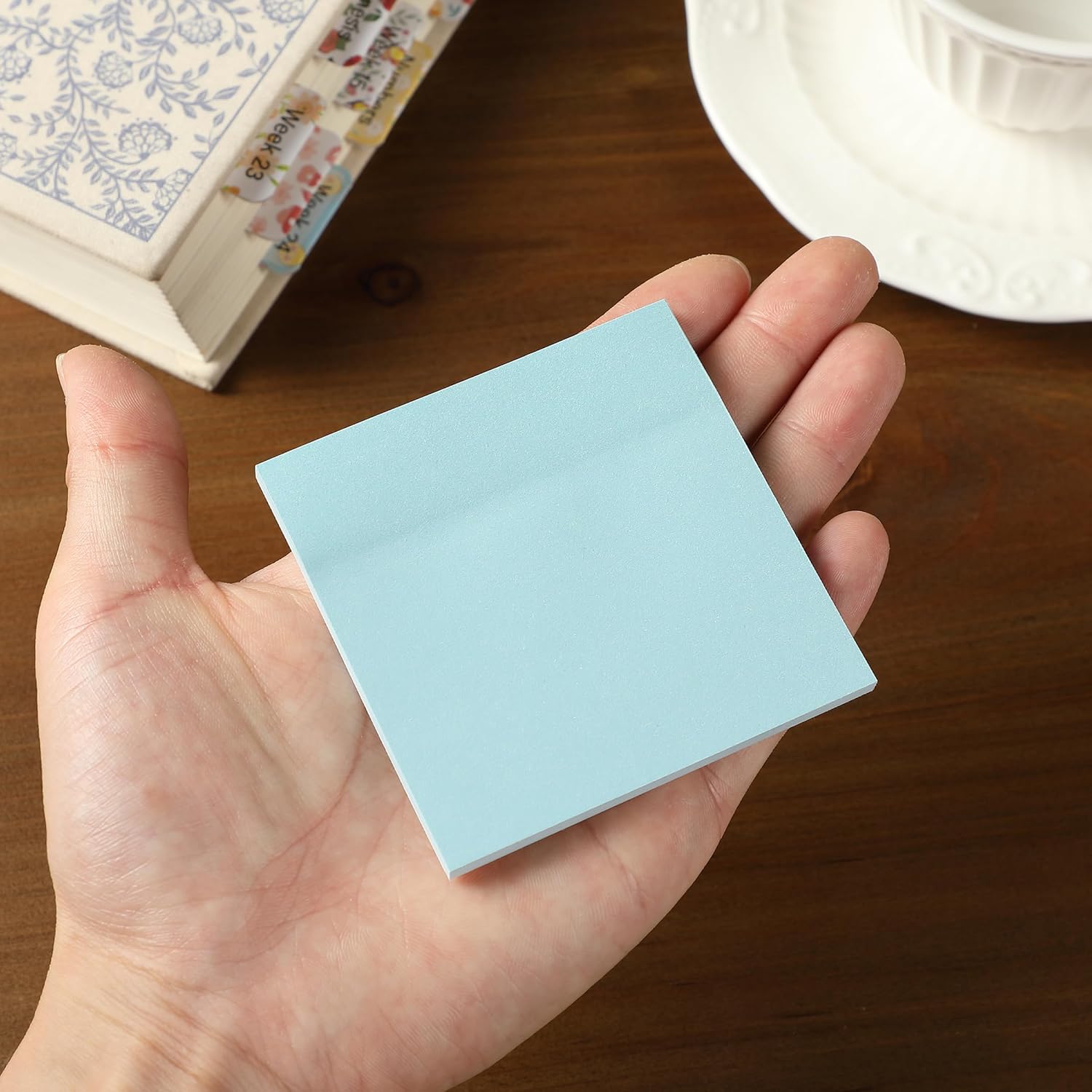Mr. Pen- Sticky Notes, 3"x3", 12 Pads, 600 Sheets, Natural Vintage, Sticky Notes Bulk, Self-Stick Note Pads, Perfect for Office, School, Home, Study & Organization - Image 7
