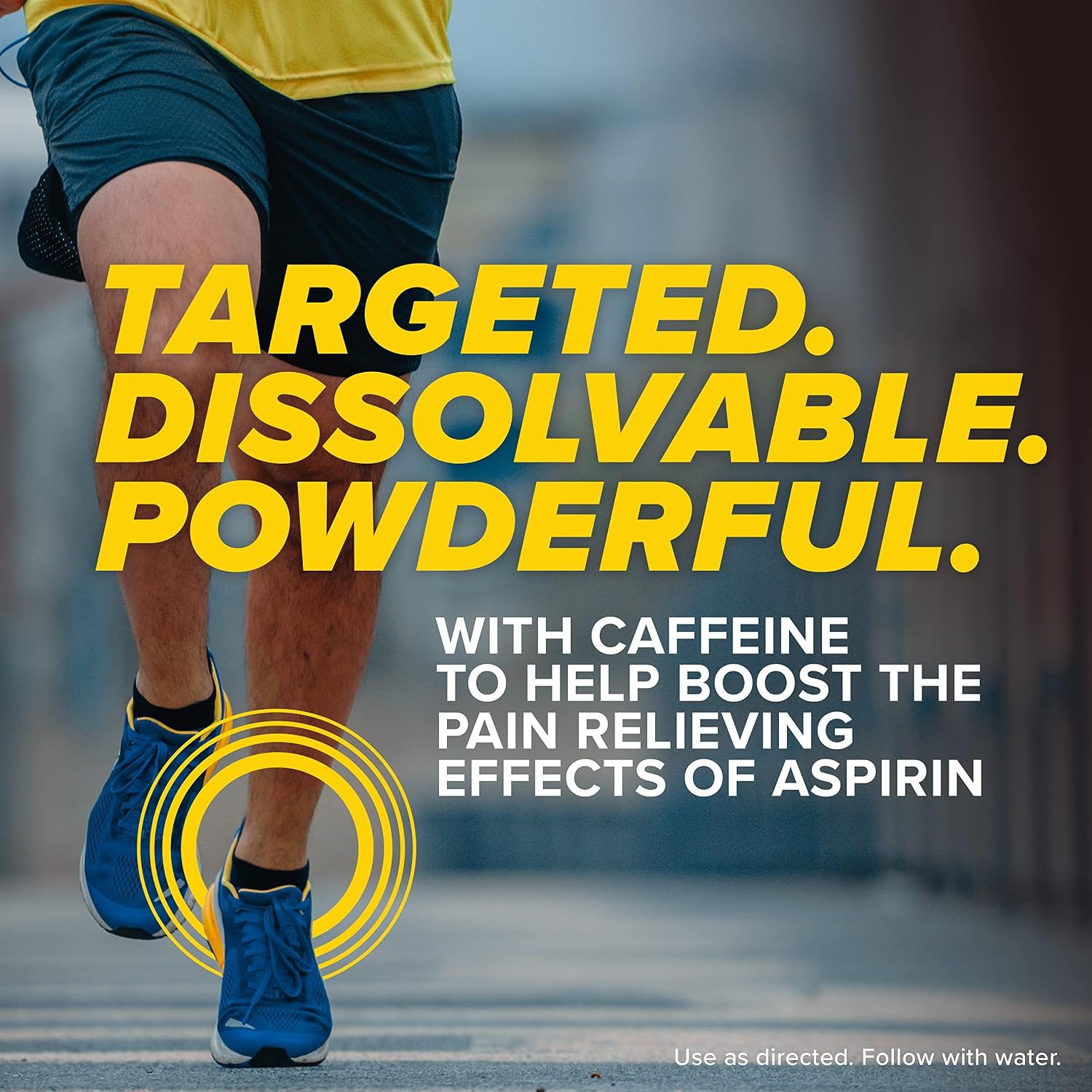 Bayer® Rapid Relief, Dissolvable Raspberry Flavor, Powder Packs with Aspirin & Caffeine, Fast Acting Headache Relief, Muscle and Body Pain Reliever, 30ct - Image 4