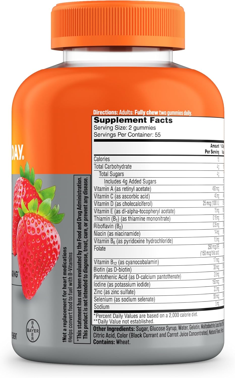 One A Day Multivitamin for Women 50 and Over, Women's Multivitamin Gummy 50 plus for Immune Support, Eye Health & Healthy Brain Function, Gummy Vitamins for Women 50 plus, 110 Ct (Packaging May Vary) - Image 12