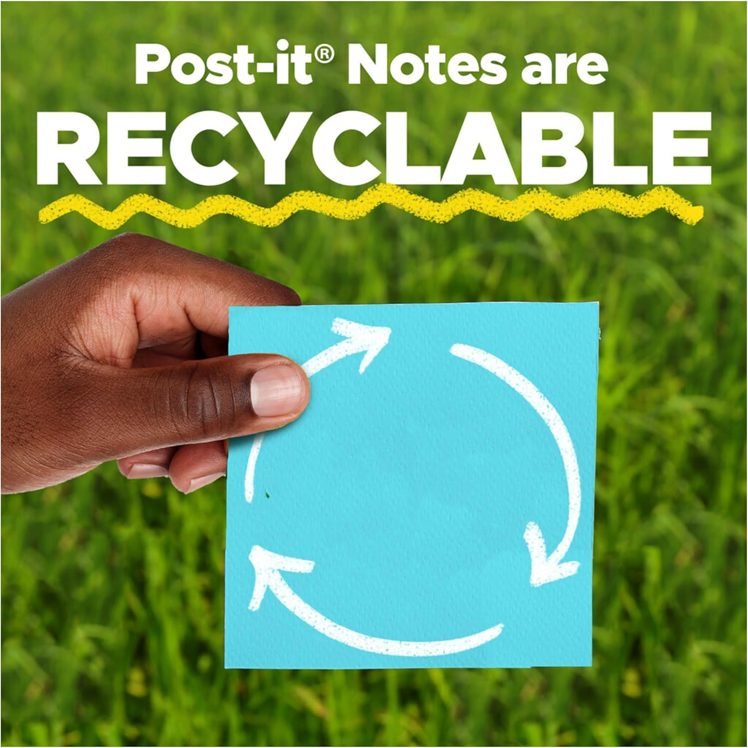 Post-it Super Sticky Notes, 5 Sticky Note Pads, 3 x 3 in., School Supplies and Office Products, Ideal for Textbooks, Notebooks, Walls and Vertical Surfaces, Playful Primaries Collection - Image 10