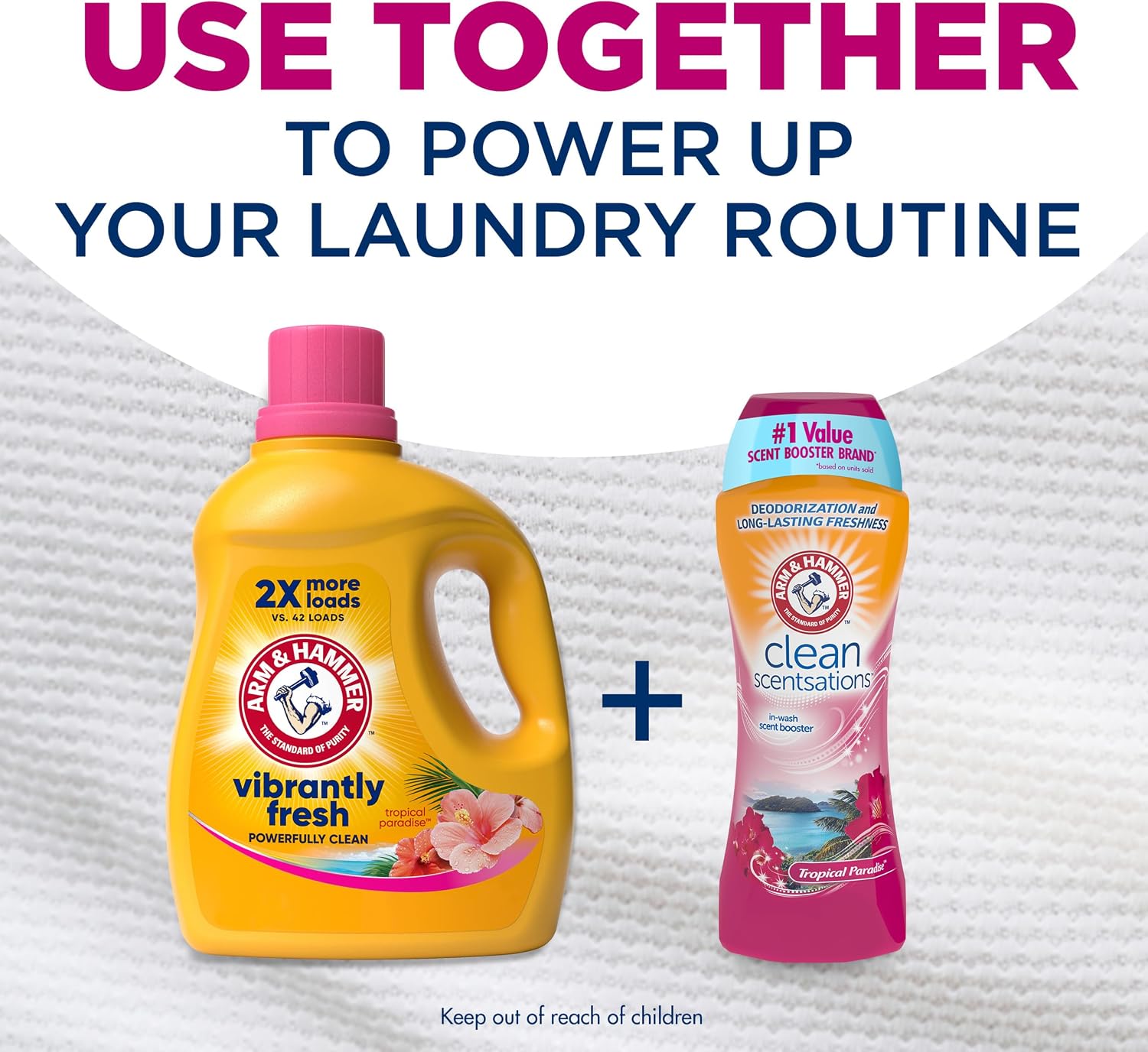 ARM & HAMMER Tropical Paradise, 89 Loads Liquid Laundry Detergent, 102.5 Fl oz - Image 10
