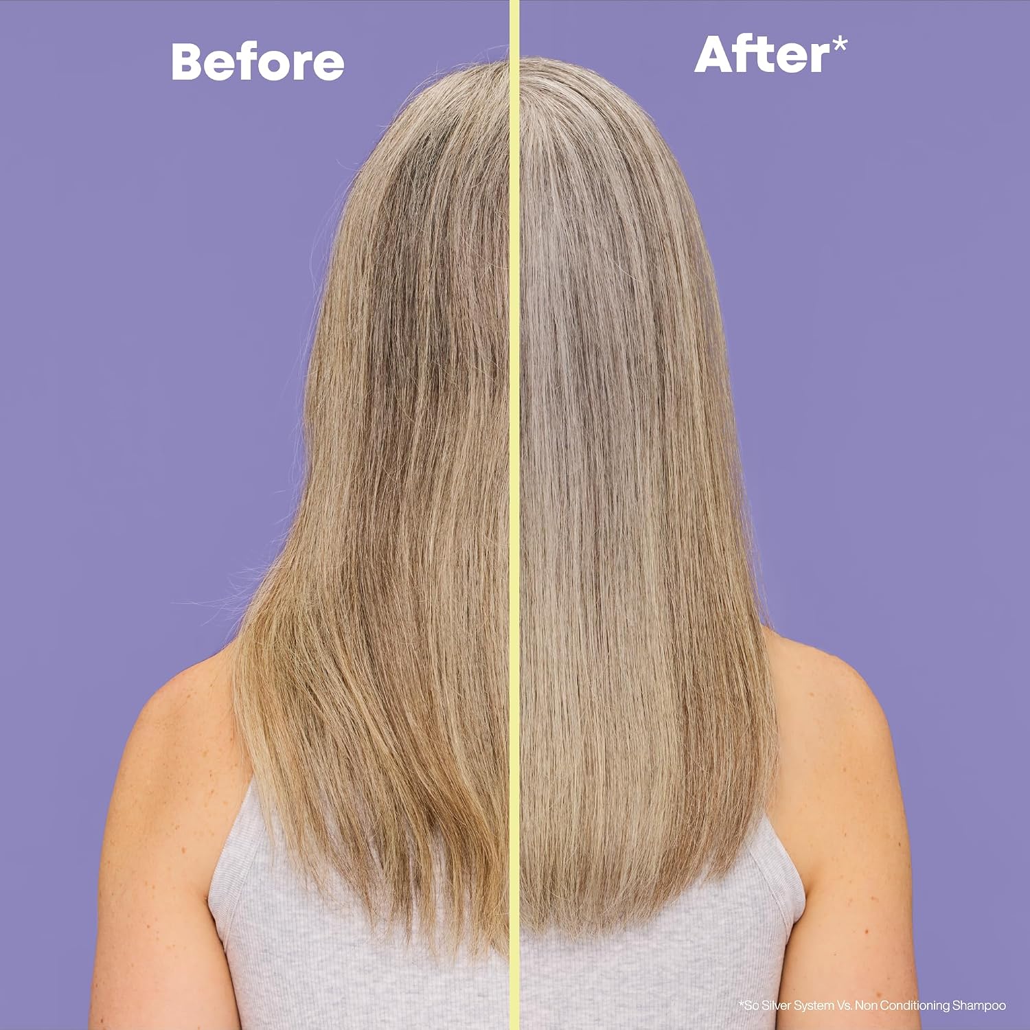 Matrix So Silver Purple Conditioner - Removes Brassy Yellow Undertones, Color Depositing & Toning, Pigmented Conditioner For Blondes and Greys, Vegan - Image 4