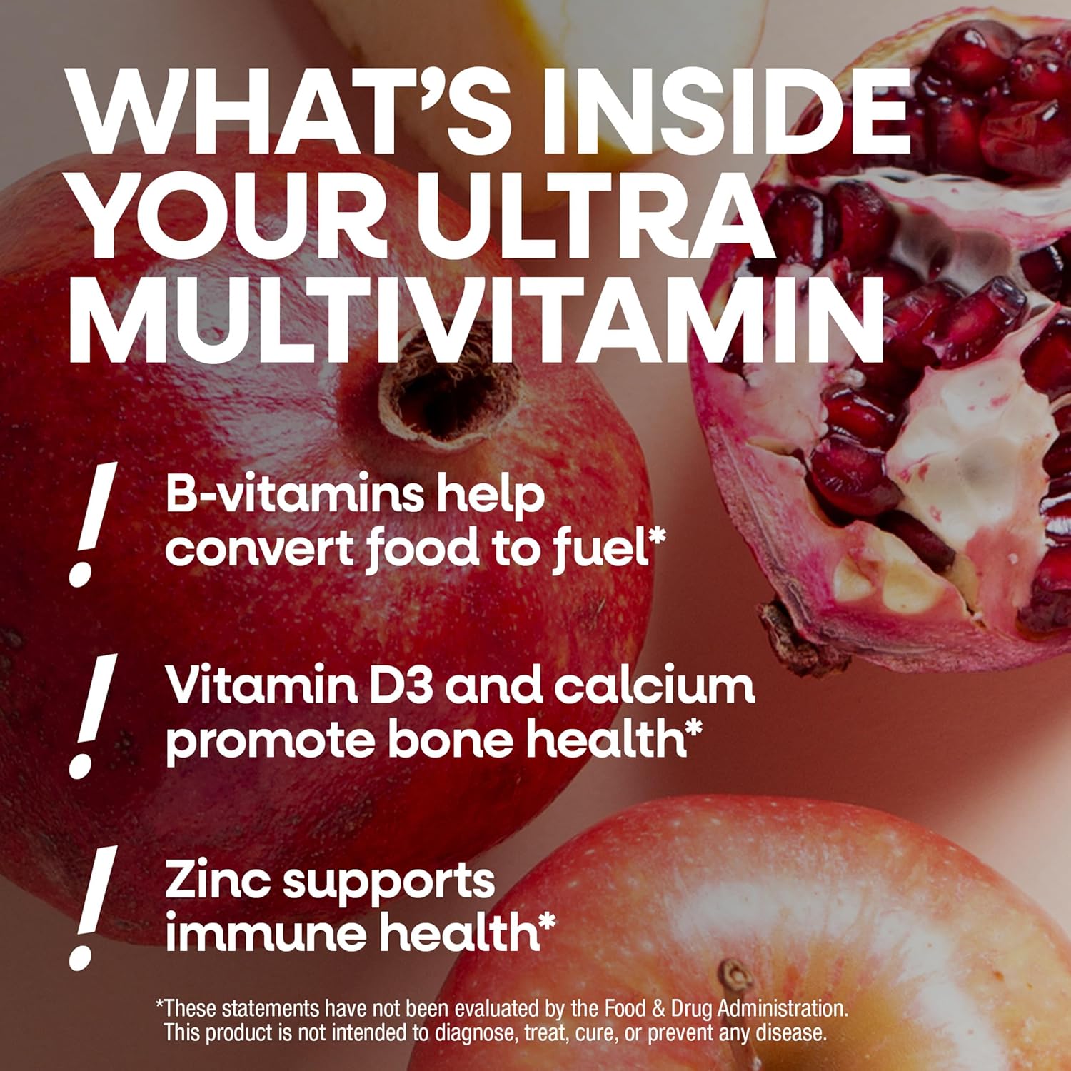 Nature's Way Alive! Ultra Multivitamin for Women, Complete Daily Women's Vitamins, High Potency Formula, Promotes Energy Metabolism and Muscle Function*, Vitamin A, C, D, Methylated B12, 60 Tablets - Image 7