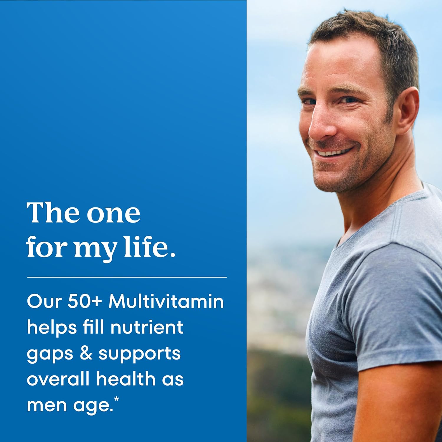 One A Day Men’s 50+ Healthy Advantage Multivitamin, Multivitamin for Men with Vitamins A, C, E, B6, B12, Calcium and Vitamin D, Tablet, 200 Count (Pack of 1) - Image 3