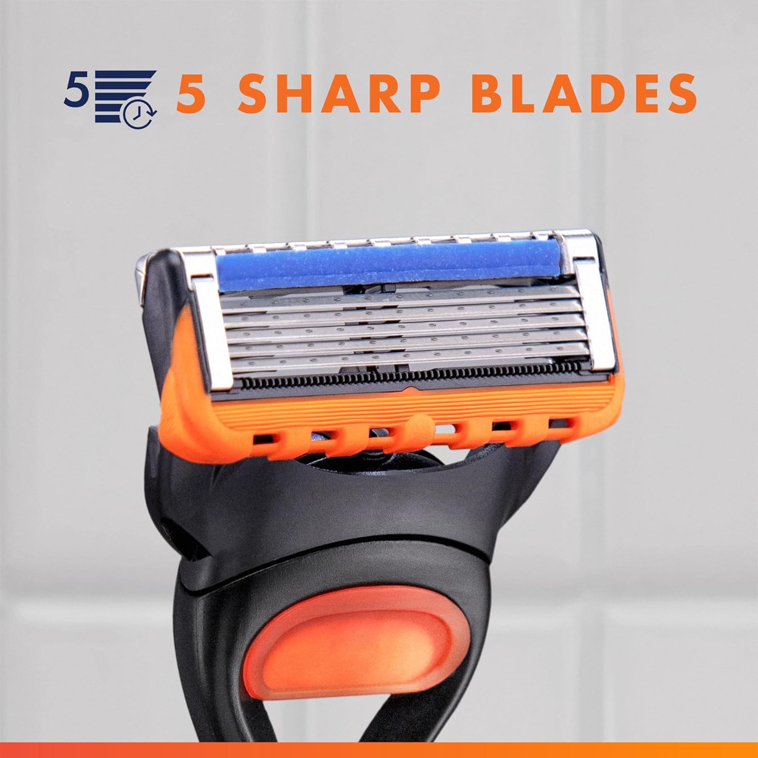 Gillette Fusion5 Razor for Men, Handle + 1 Razor Blade Refill - Image 6