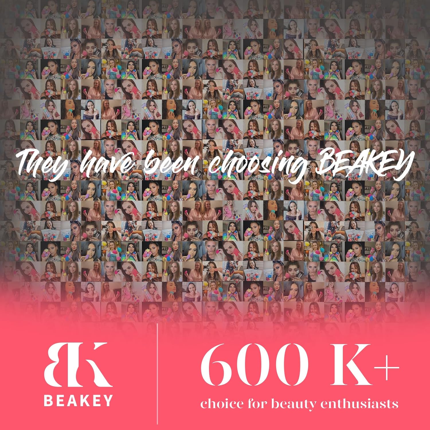 BEAKEY Makeup Sponge Set 5 Pack Micro Porous Low Absorption Soft Latex Free Foundation Beauty Sponges & Blenders for Powder Cream - Image 10
