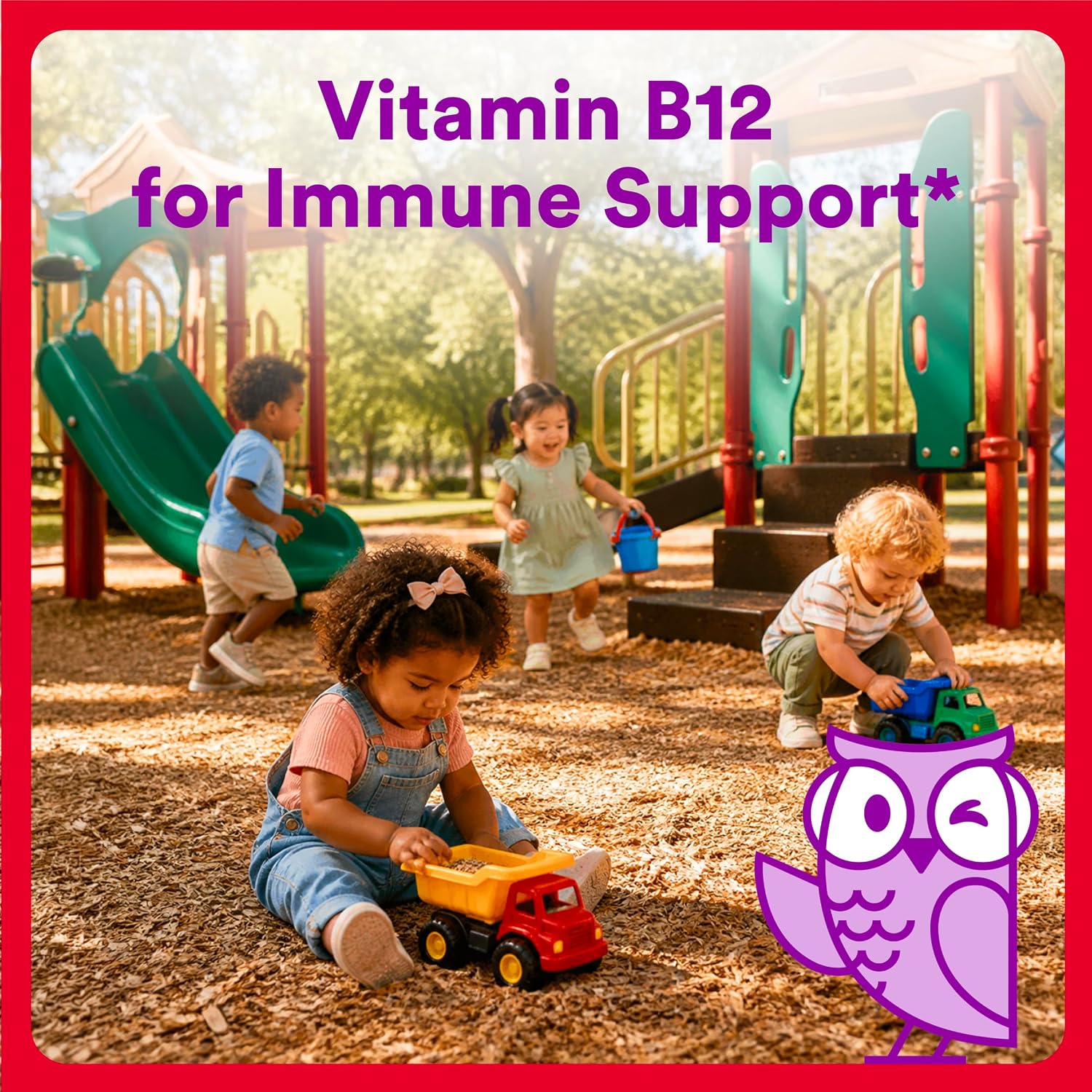 SmartyPants Organic Toddler Multivitamin Gummies: Probiotics, Omega 3 (ALA), Vitamin D3, C, Vitamin B12, B6, A, K & Zinc, Beta Carotene, Gluten Free, Three Fruit Flavors, 60 Count (30 Day Supply) - Image 5