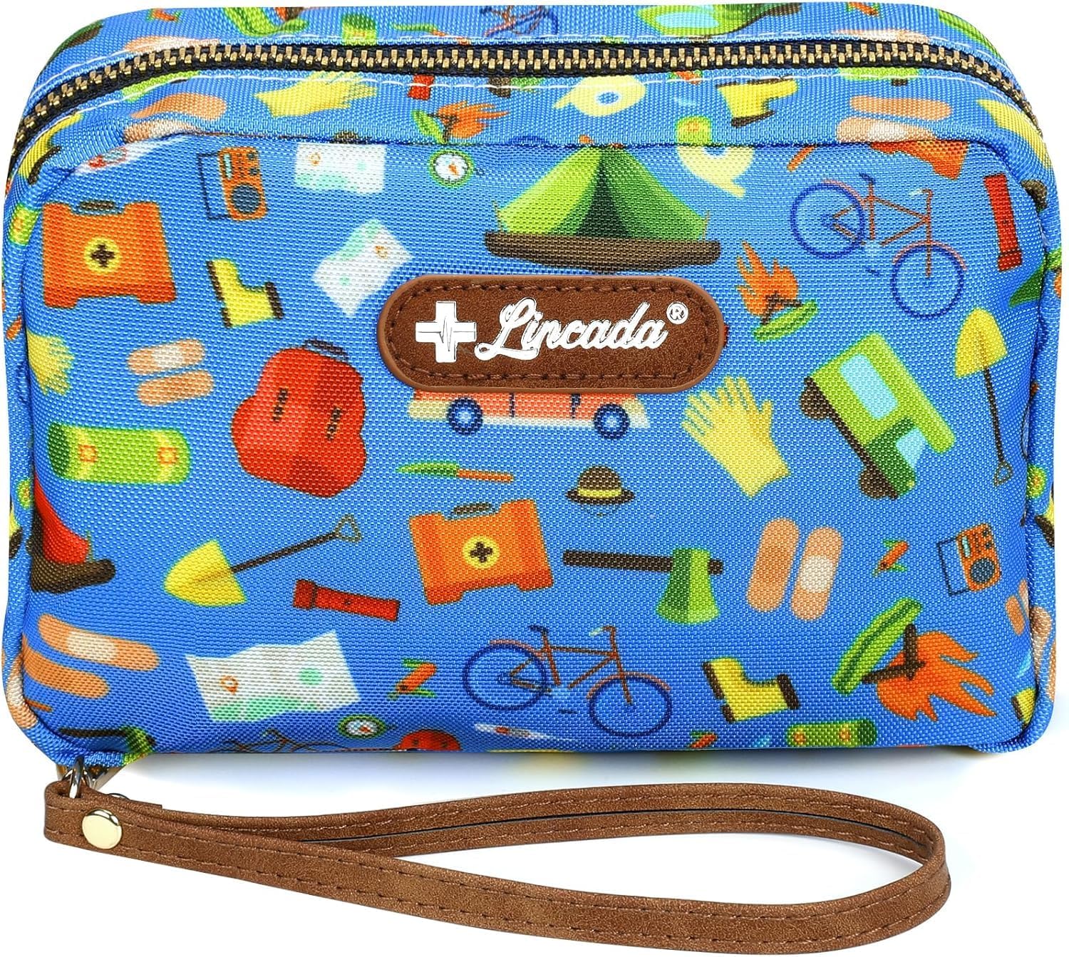 Portable Travel First Aid Kit for Kids and Adults, 143 Pieces All-Purpose Emergency First Aid Kit for Home, Car, Diaper Bag, Survival, Camping, Hiking, and More - Image 2