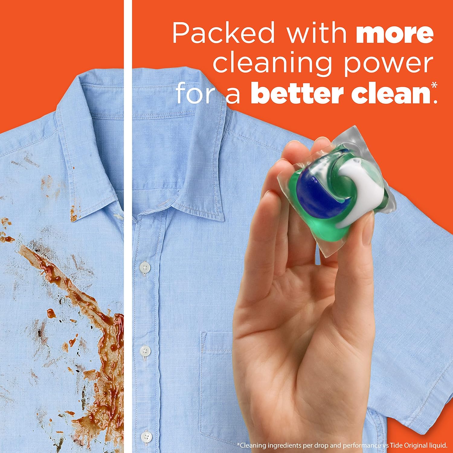 Tide Pods Liquid Laundry Detergent Pacs, Spring Meadow, 42 Count (Pack of 4) - Image 5