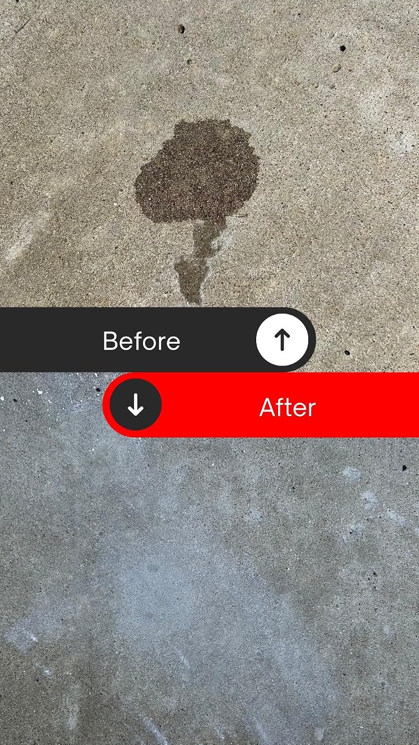 Overnight Stain Remover for Cleaning Oil Stains on Concrete, Driveway, Pavers & Garage Floors,White, AOD3232301 - Image 8