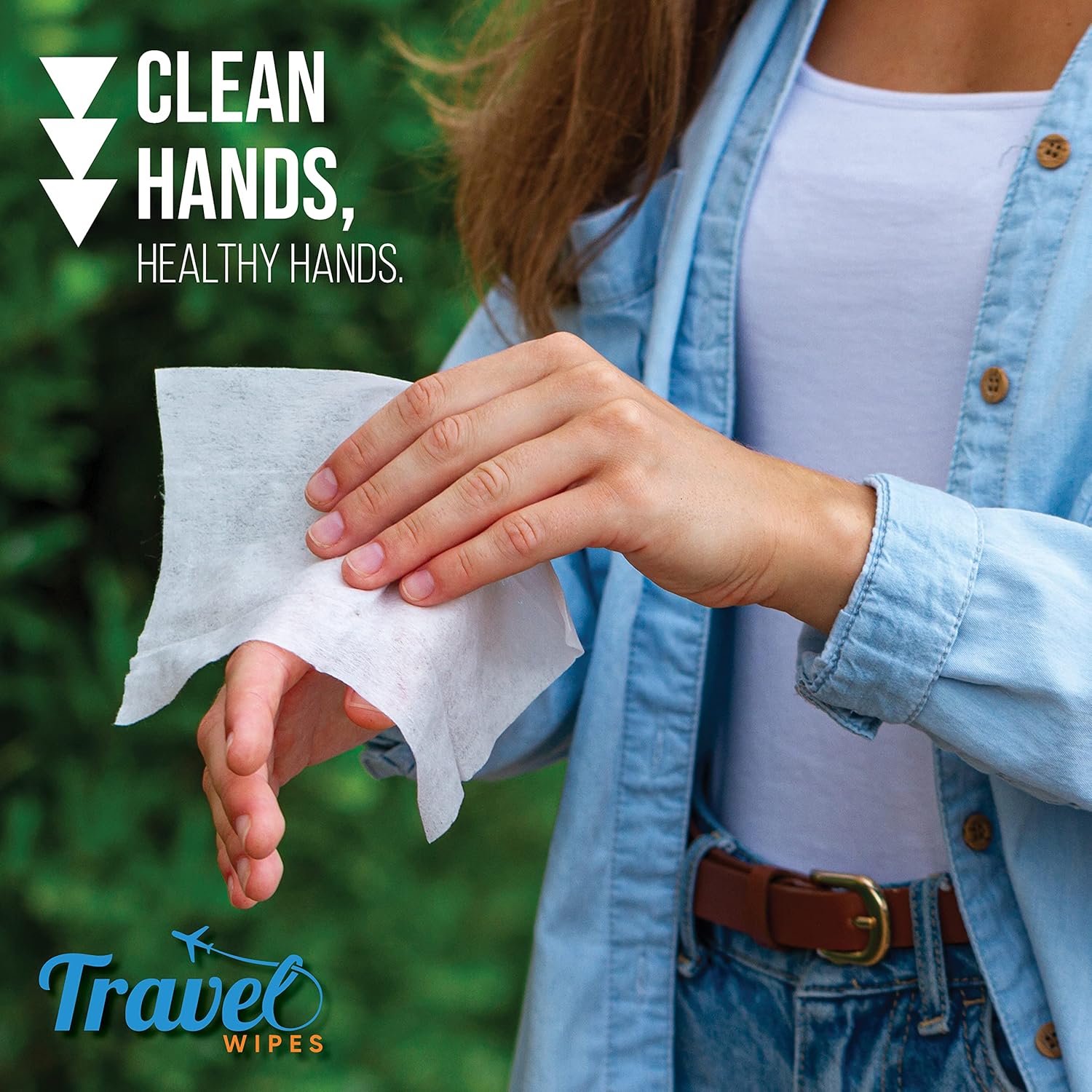 Hand Sanitizing Travel Wipes – 30ct Individually Wrapped | Fragrance-Free, Moisturizing, 70% Isopropyl Alcohol Wipes | Travel, Home, Office, Daily Use - Image 5