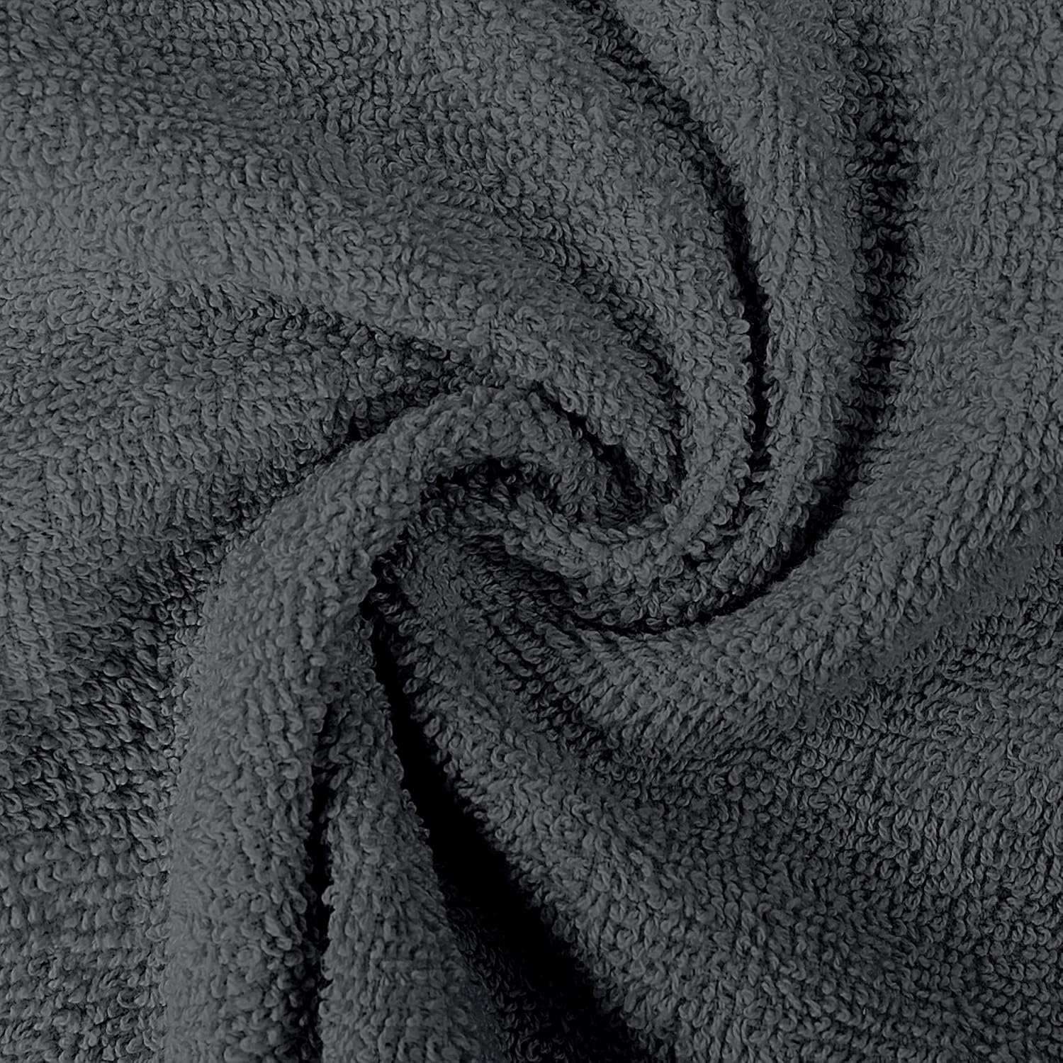 Utopia Towels 12 Pack Premium Wash Cloths Set, 12 by 12 Inches, 100% Cotton Ring Spun, Highly Absorbent and Soft Feel Essential Washcloths for Bathroom, Spa, Gym, and Face, Grey - Image 4