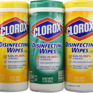 Clorox Wet Wipes Lemon Fresh & Fresh Scent – 3 CT