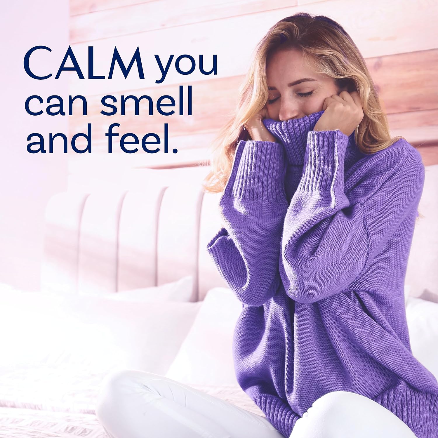Downy Calm In Wash Laundry Scent Booster Beads, Soothing Lavender And Vanilla Bean Scent, 24.0 OZ, Laundry Scent Beads, Long Lasting Freshness - Image 3