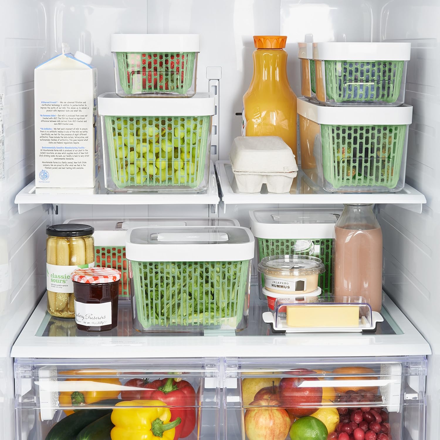 OXO, Good Grips Storage Container, White, 1.6 Quart - Image 3