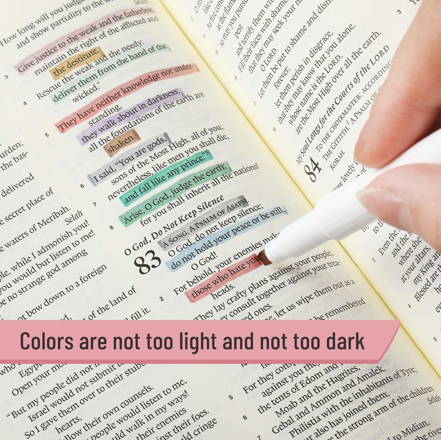Mr. Pen- Aesthetic Highlighters, 12 Pack, Muted Pastel Colors, Cute Highlighters Assorted Colors for Journaling, Highlighting, Underlining, Fast Dry, Back to School Supplies - Image 7
