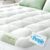 Niagara Sleep Solution Ultra Soft Queen Size Mattress Topper – Rayon Derived from Bamboo Pillow Top Mattress Pad for Back Pain Relief – Naturally Cooling for Hot Sleepers, Green