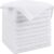 HOMEXCEL White Microfiber Cleaning Cloth, 12 Pack Premium Microfiber Towels for Cars, Lint Free, Scratch-Free, Highly Absorbent, Reusable Cleaning Rags for Car, Household, Kitchen, Window, 11.5″X11.5″