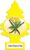 LITTLE TREES Car Air Freshener | Hanging Paper Tree for Home or Car | Vanillaroma | Pack of 6