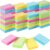 Umikk 50 Pack Mini Sticky Notes 1.5×2 in, 5000 Sheets Small Self-Stick Note, 4 Colors Sticky Pad Bulk, Easy to Post for Office, School, Home
