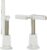 Shark TurboBlade Fan—Ultra-customizable bladeless tower fan, pivots, twists, oscillates 180°, circulates and propels air, 10 noise levels + 10 speeds, easy to clean, dove, TF202SWH