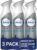 Febreze Air Mist Air Freshener Spray, Odor-Fighting Room Spray, Air Fresheners for Home and Bathroom and Kitchen, Aerosol Can, Heavy Duty Crisp Clean Scent, 8.8oz, (Pack of 3)