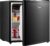 Midea WHS-65LB1 Mini Fridge, 1.6 Cu.ft Energy Star Certified Mini Refrigerator, Adjustable Thermostat, Reversible Door, Low Noise for Dorm, Office, Bedroom, Black